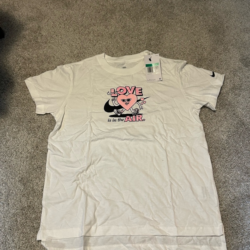 Nike Girls White T-Shirt